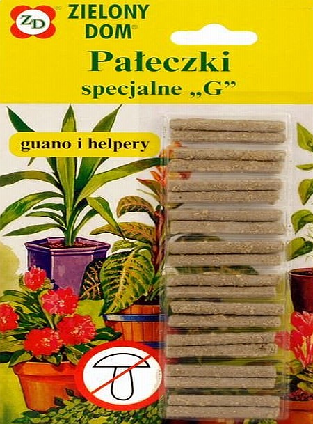 

Pałeczki Nawozowe Specjalne"g" Na Grzyby