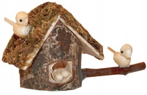 

Ptaszarnia z Ptakami 3,7cm wys. do figur 11-14cm