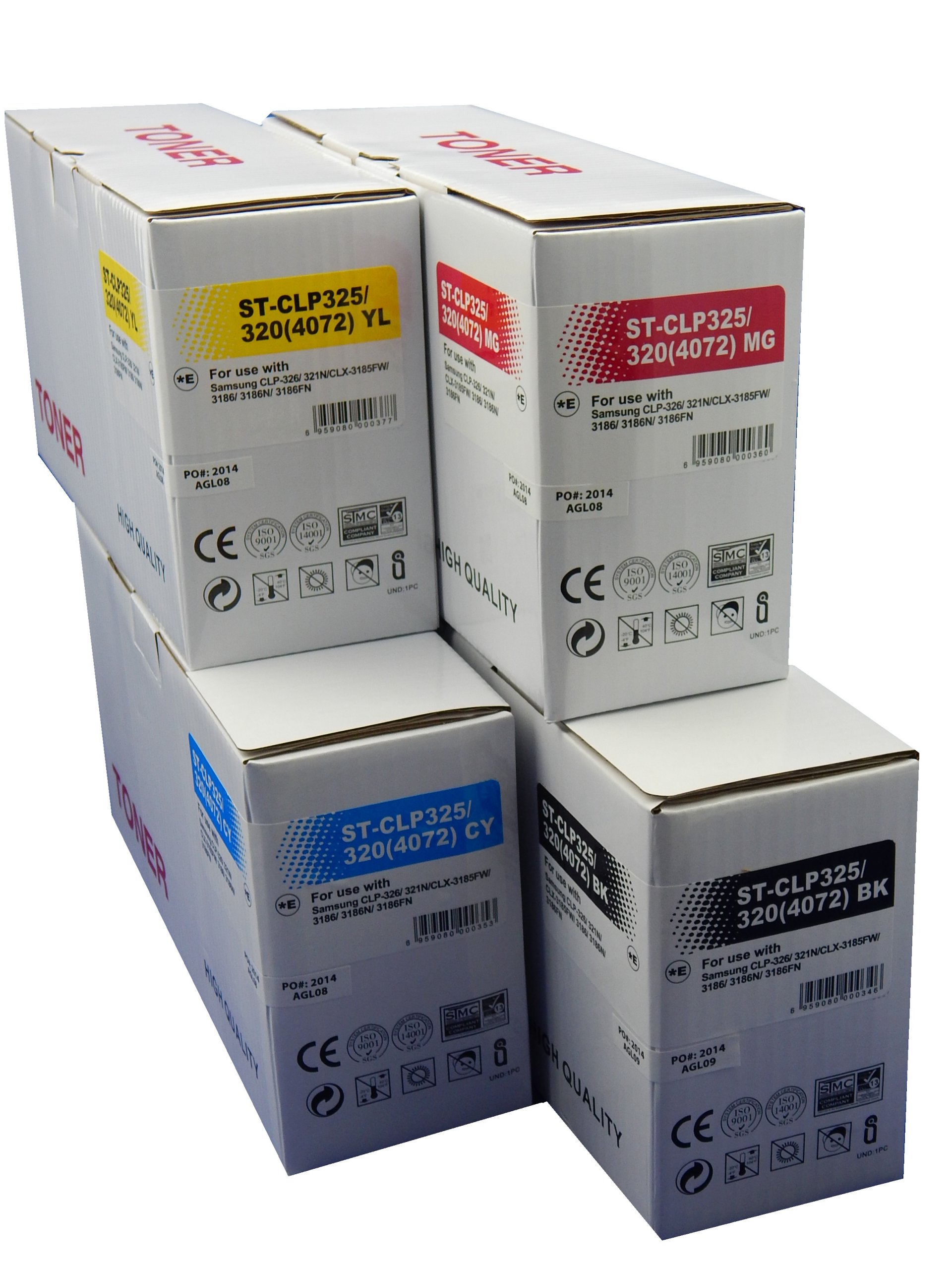 

Toner Samsung CLP320 CLP321 CLP325 CLP326 CLX3185