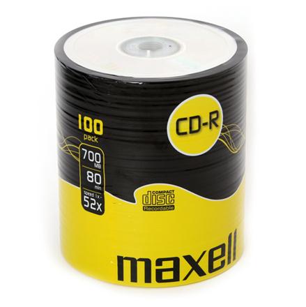 Фото - Оптичний диск Maxell Płyty Cd-r  700MB 52x 100szt 