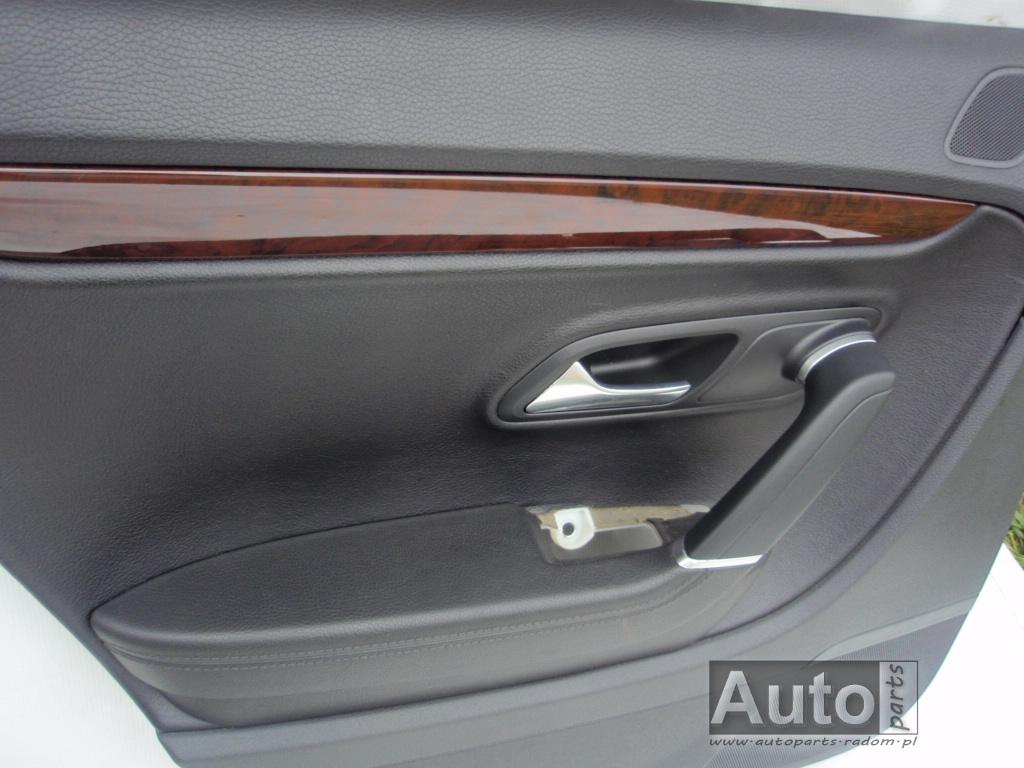 TAPICERKA BOCZEK DRZWI LEWY TYŁ SKÓRA PASSAT CC Producent części Volkswagen OE