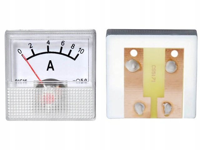 

Miernik amperomierz kwadratowy mini 10A+bocznik