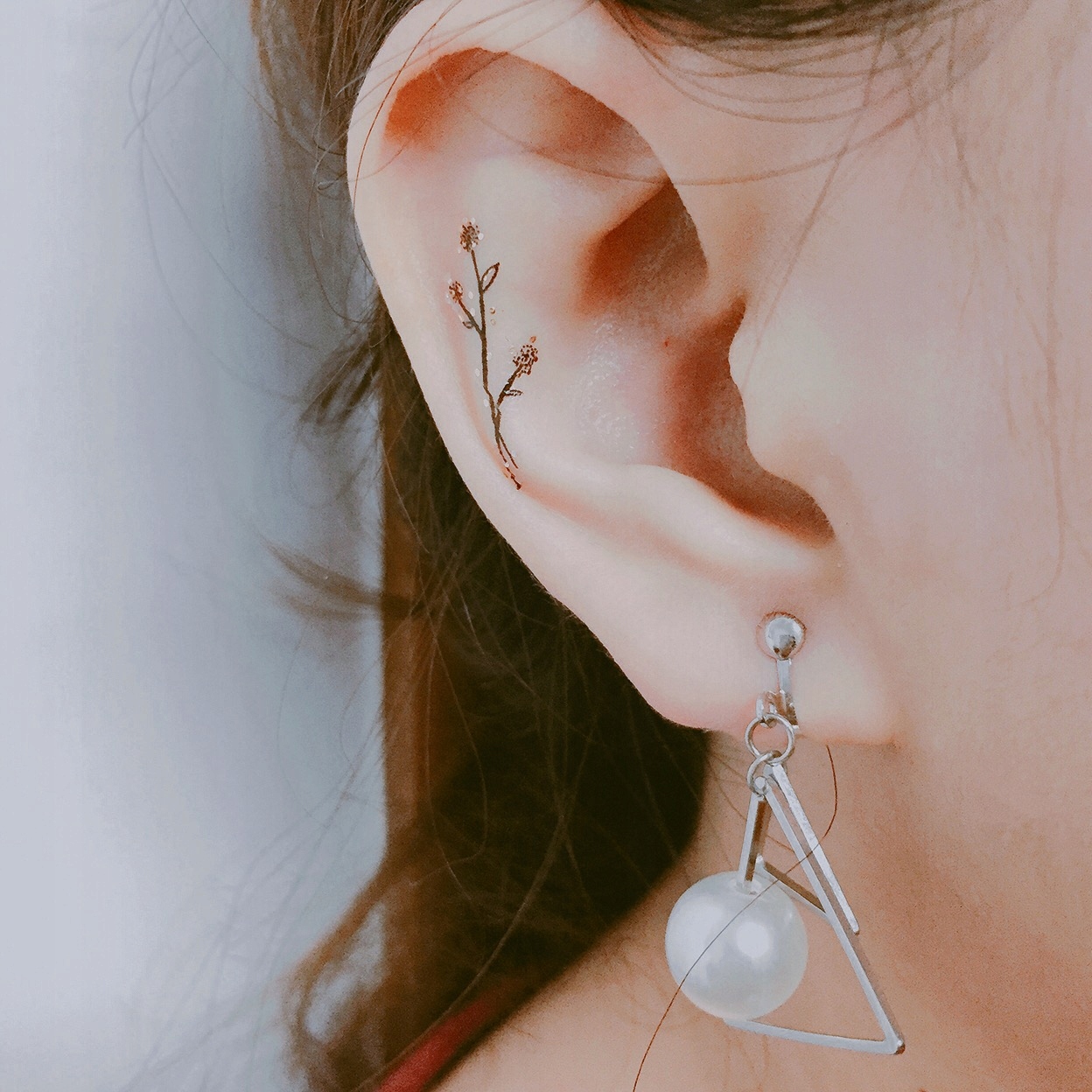 Wzory dziki kwiat tatuaż naklejany Paperself Płeć uniseks