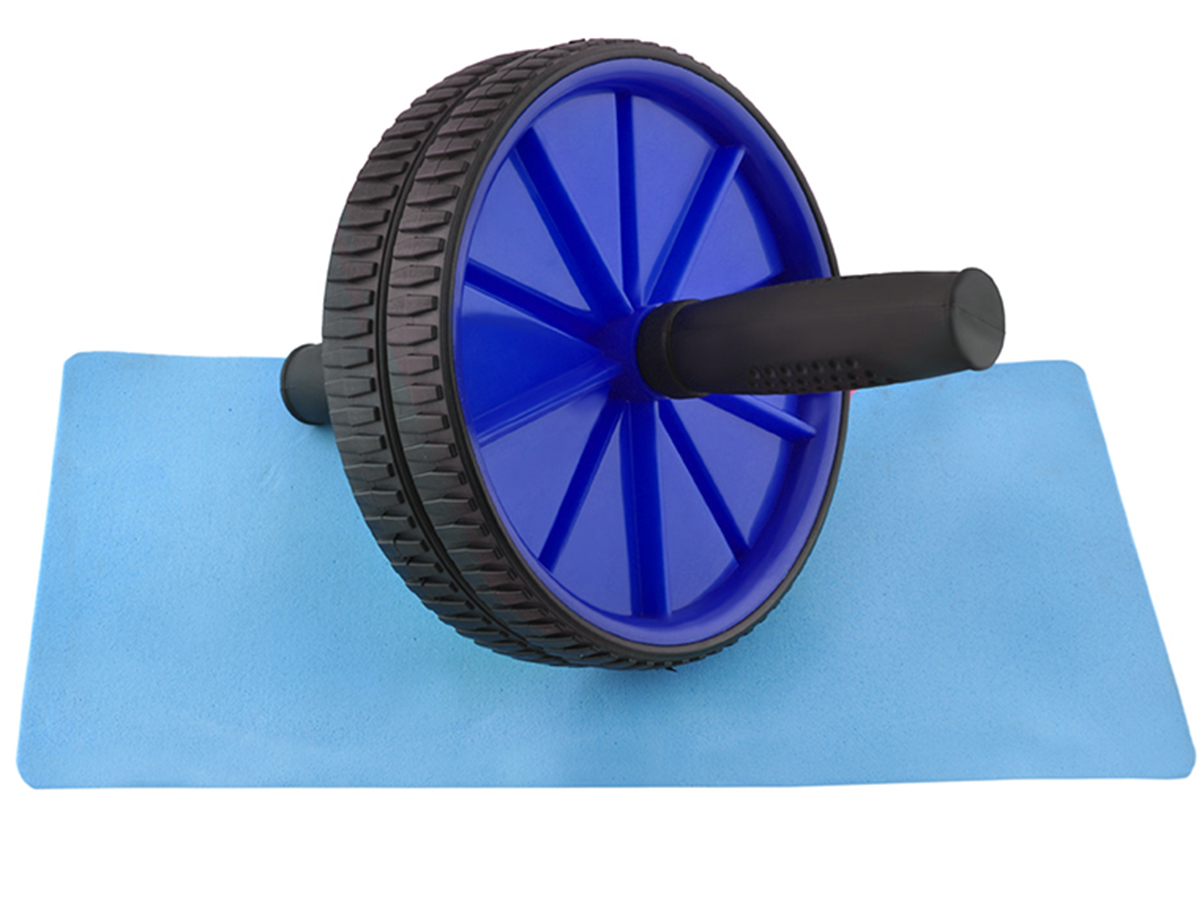 Podwójne Koło Kółko Wałek Roller Do Ćwiczeń + Mata Marka Inna marka