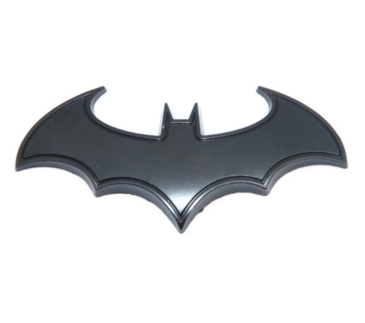 

Batman 3D Naklejka Emblemat Metal Czarny