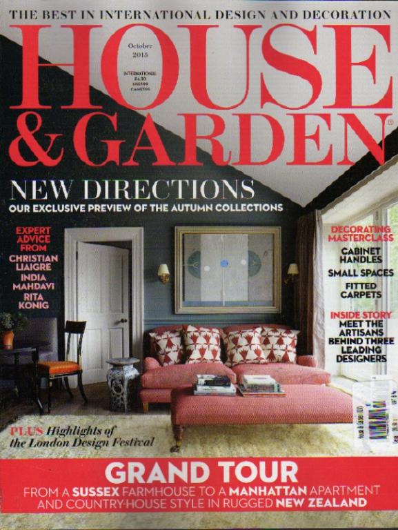 HOUSE & GARDEN 10/2015
