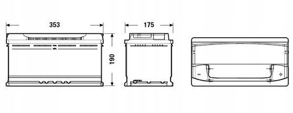 Volkswagen Touareg TDI Sport Utility 5.0L V10 Battery - Bosch S6 AGM High  Performance