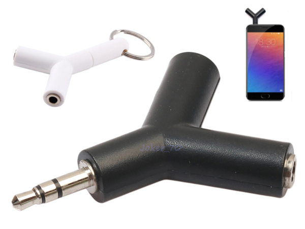 

Rozdzielacz Mini Jack M-2xF Kabel Adapter 3,5mm