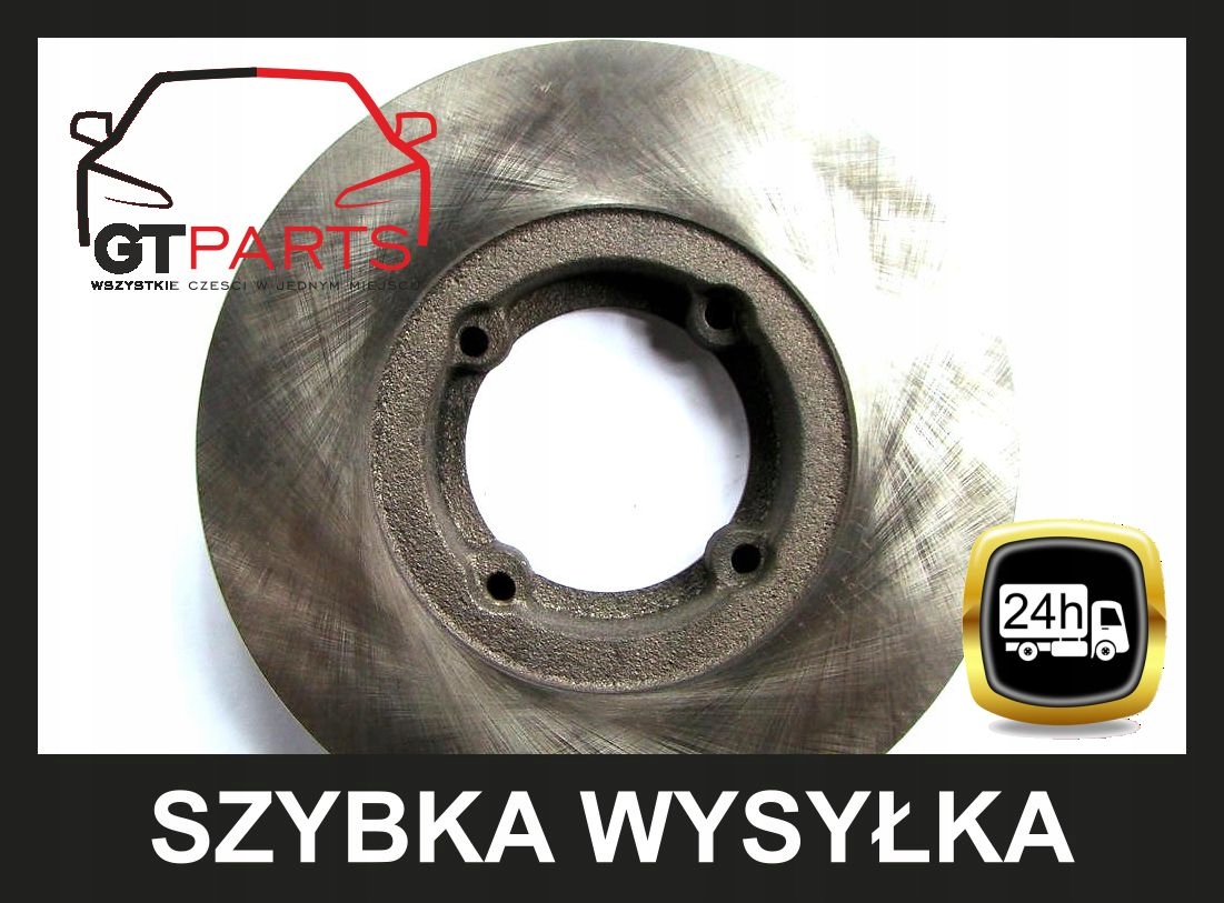 TARCZA PRZÓD DAEWOO MATIZ PRZÓD 236x12,6mm Producent części GT-Parts
