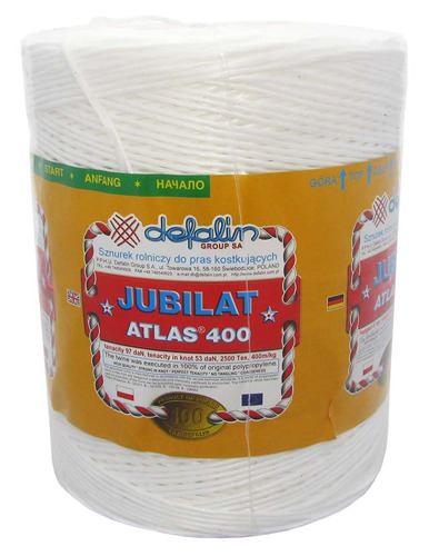 

Sznurek Rolniczy 400 Atlas Jubilat 2500 Tex 1600 m