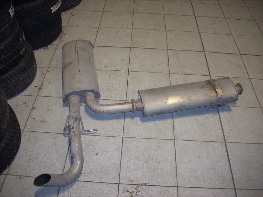 ГЛУШИТЕЛЬ ВЫХЛОП МАСТЕР MOVANO РАМКА КОНТЕЙНЕР