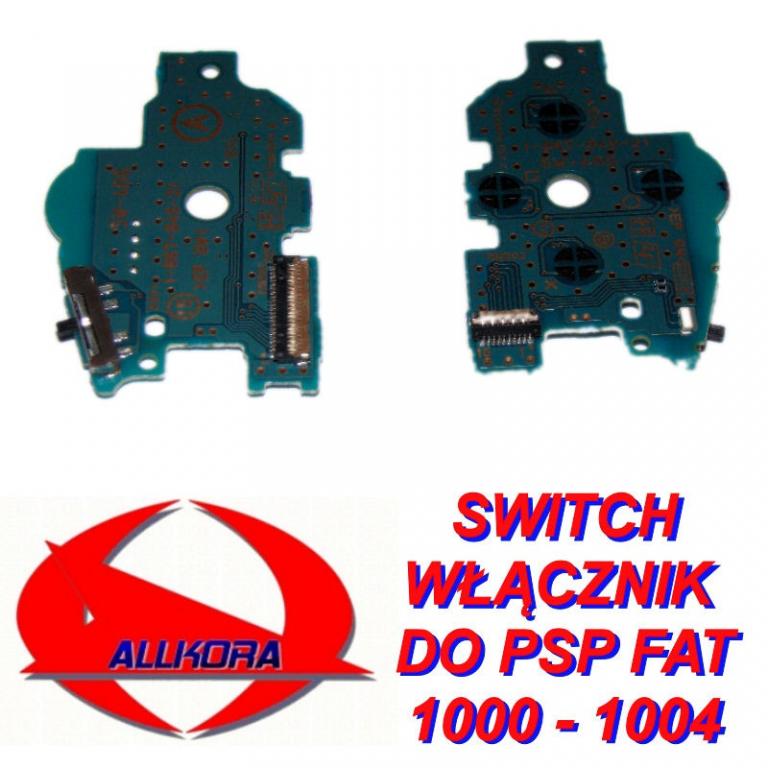 włącznik вимкніть Sony PSP FAT 1000 - 1004