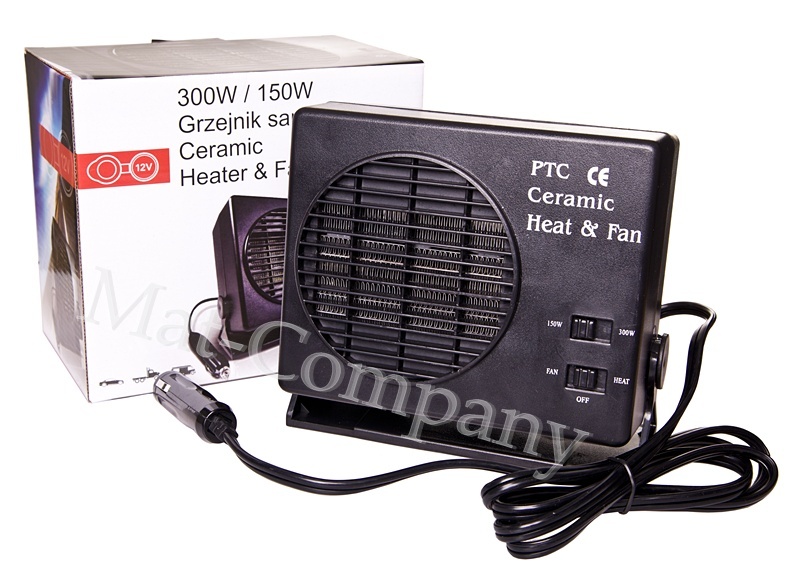 Auto Termoventilatore, ELEGIANT 12V Regolabile 150W / 300W Ceramica