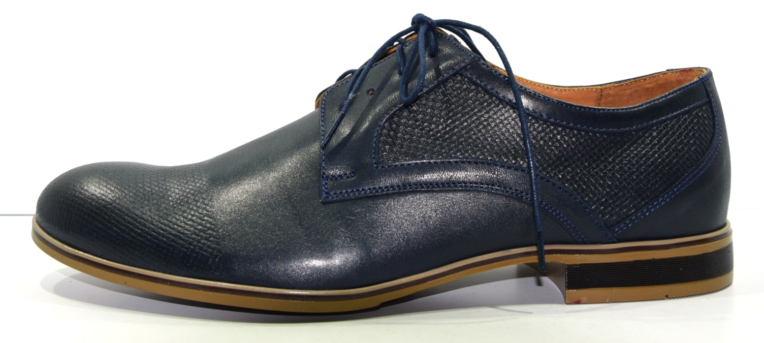 Elegantní Pánské Kožené Polobotky 753 39