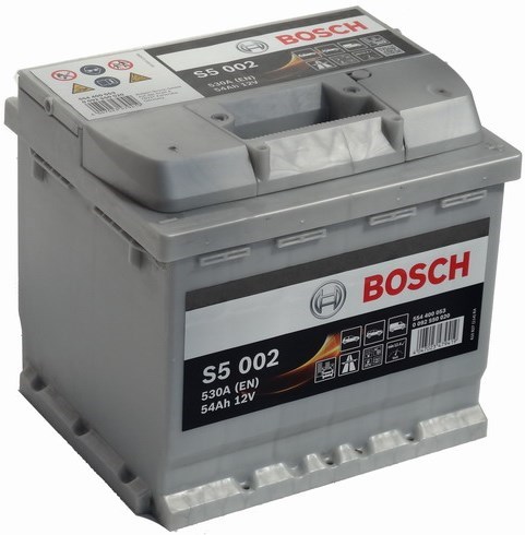 0 092 - Аккумулятор BOSCH SILVER S5 54AH 530A DOJ + лодка