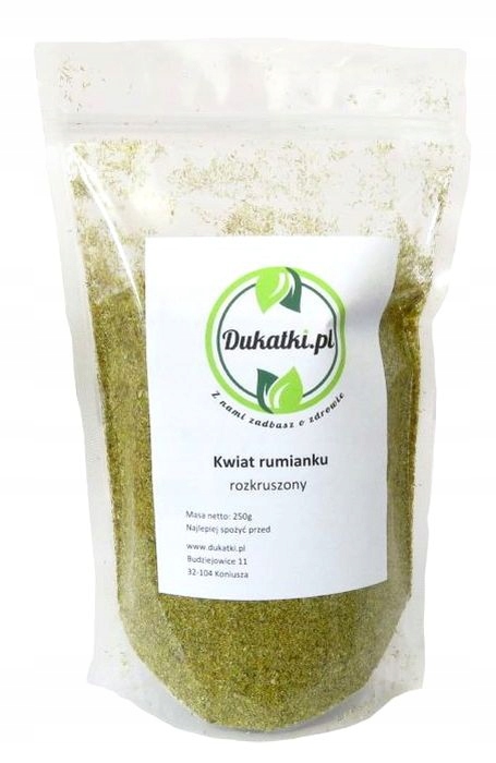 

Kwiat rumianku Rumianek rozkruszony herbata 500g