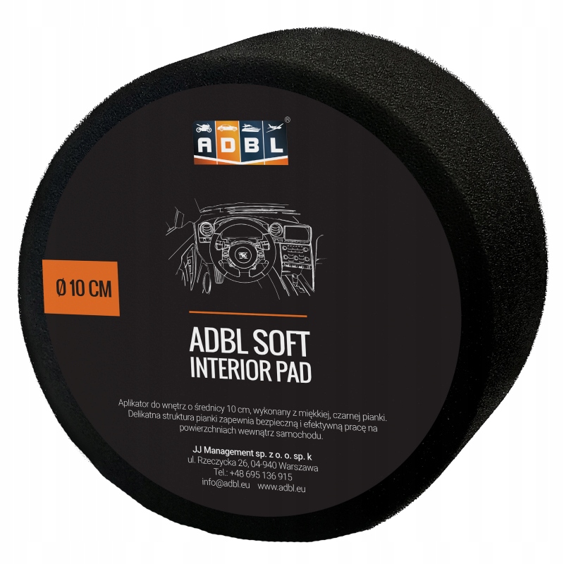 

Adbl Aplikator Soft Interior Pad aplikator do wosk