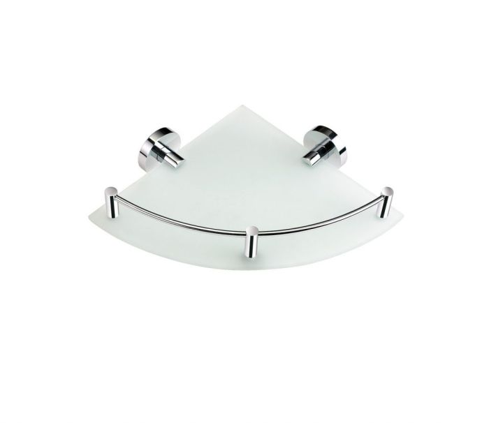 Rohová police, matné sklo , Classic 07.861 Stella