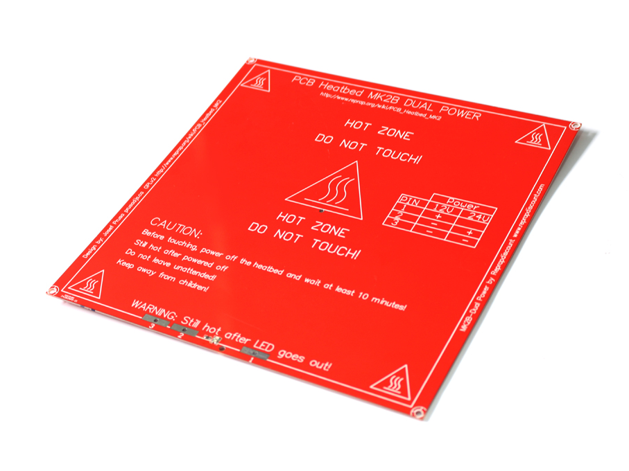 Heatbed MK2B grzałka stołu do drukarek RepRap 3D