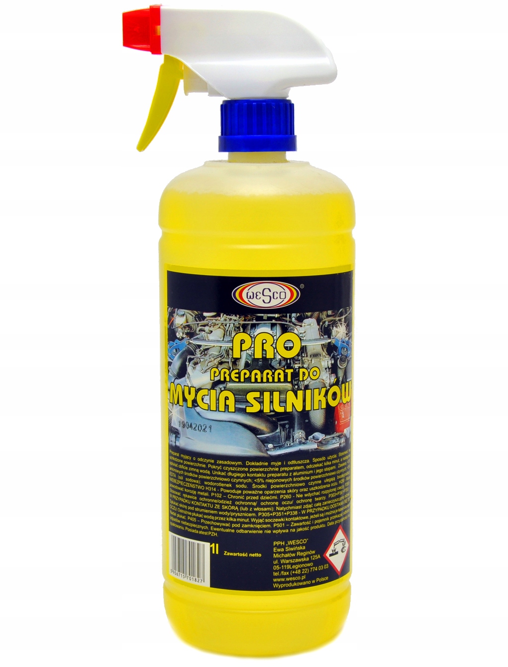 

Wesco Płyn Środek Do Mycia Silników 1L