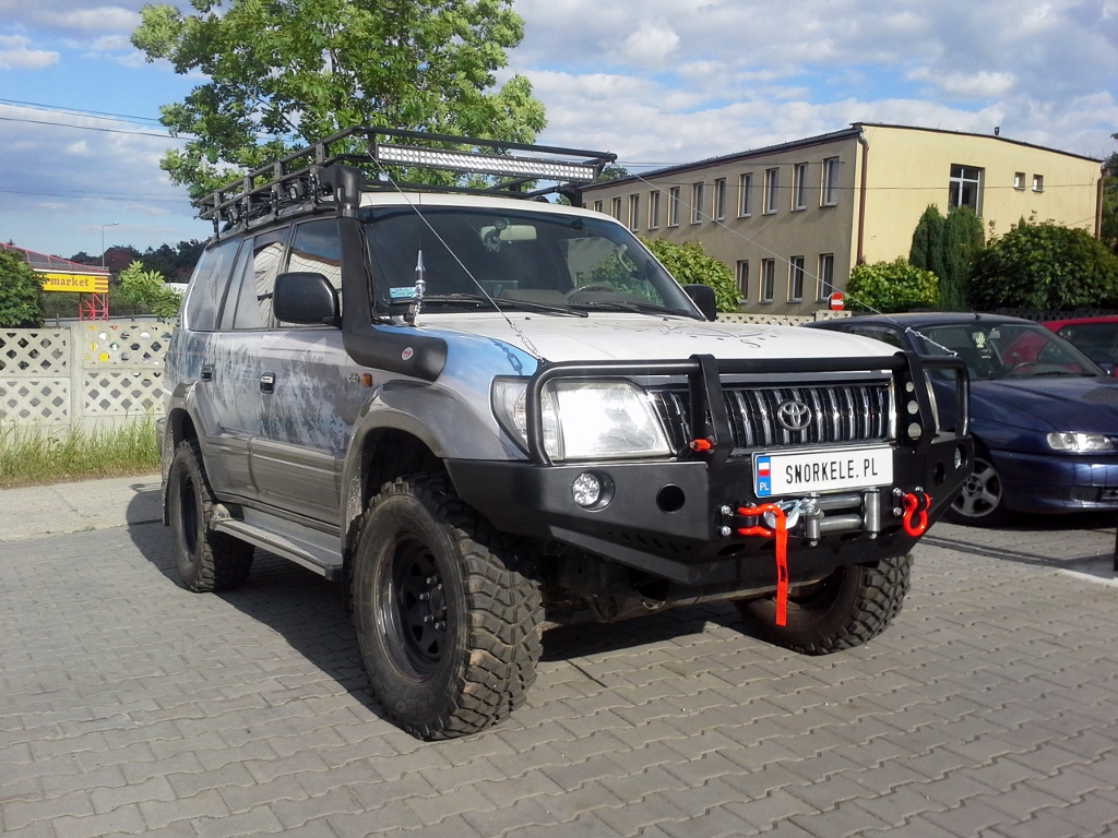 NOWY Snorkel do Toyota LC 90 95 PRADO Land Cruiser