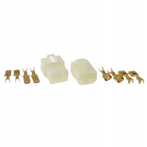 

OK-4K uniwersalna kostka 4pin z konektorami 6.3mm