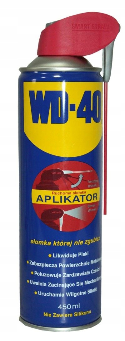 

Spray Odrdzwiacz WD-40 450ml Z Aplikatorem