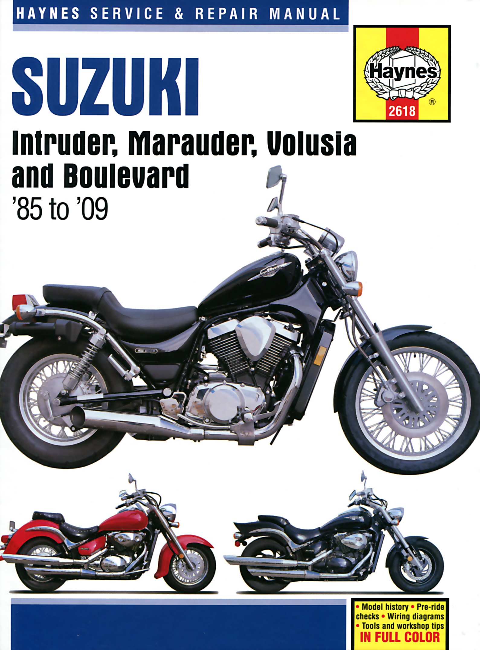 SUZUKI VZ800 MARAUDER (97-04) РЕМОНТ И СТРОИТЕЛЬСТВО