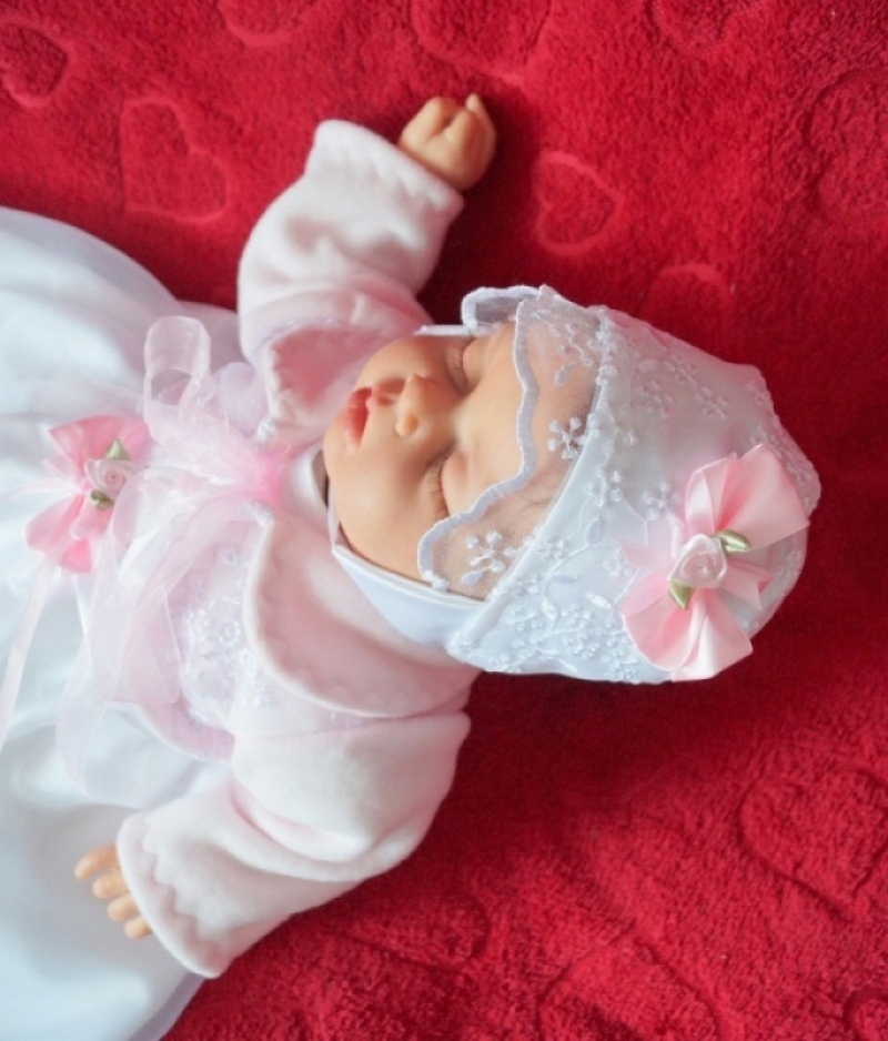 PRZECUDNE BOLERKO Do Chrztu 56/62 Wiosna LATO Rodzaj sweterek