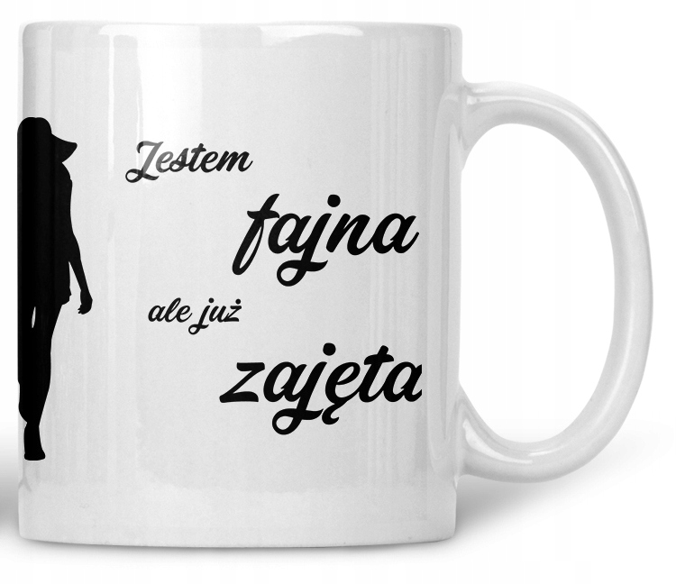

Kubek Jestem Ale Zajeta
