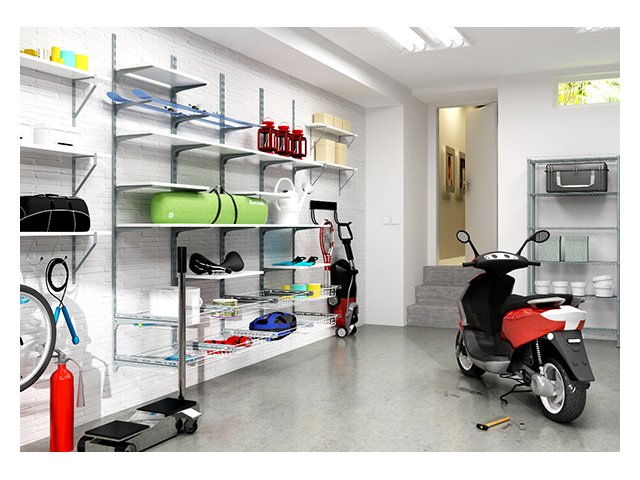 System regałowy Integri SZYNA PIONOWA pojedyncza WLS 1500 1.5m ANTRACYT Liczba drzwi inna