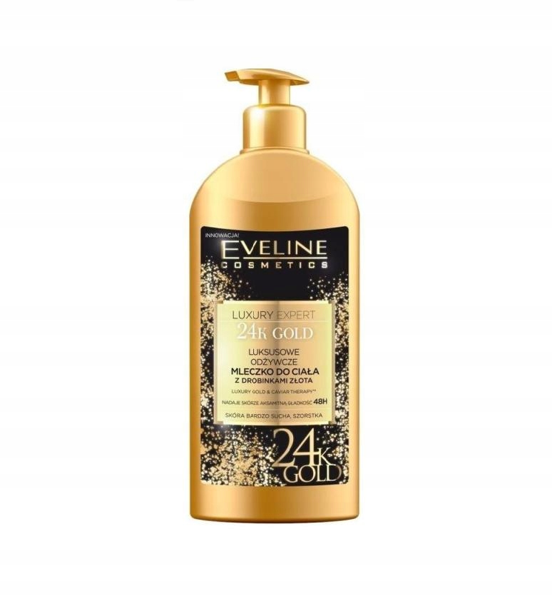 

Eveline Luxury Gold mleczko z drobinkami złota