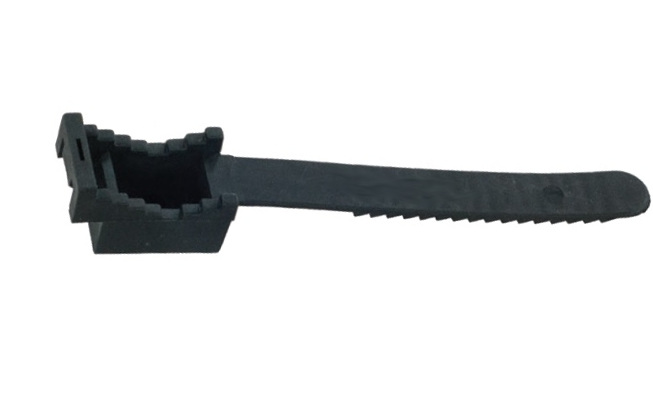 

Uchwyt kablowy paskowy UP22 opaska czarna Uv 25szt
