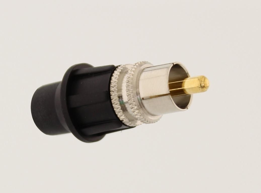 

Rca Wtyk męski CaP system F CaP