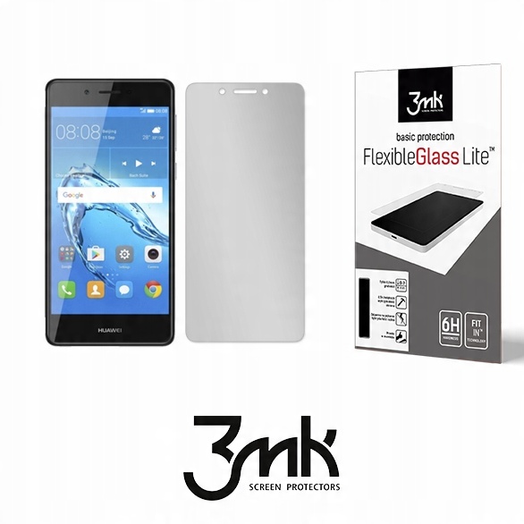

Huawei Nova Smart - Szkło hybrydowe 6H 3mk Fg Lite