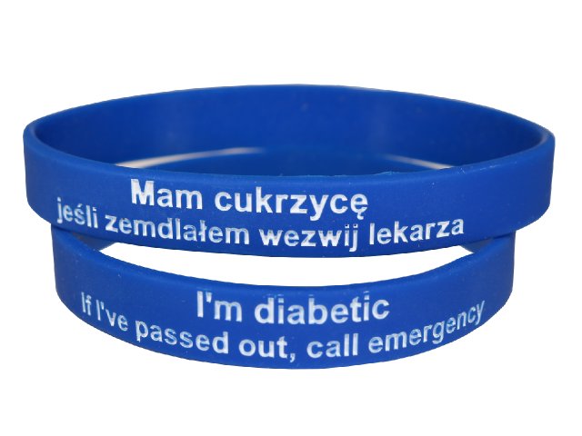 

Opaska Dla Diabetyka, Cukrzyka, Mam Cukrzycę 180 N