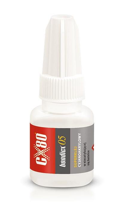

Klej cyjanoakrylowy Bondicx 05 Bondix CX80
