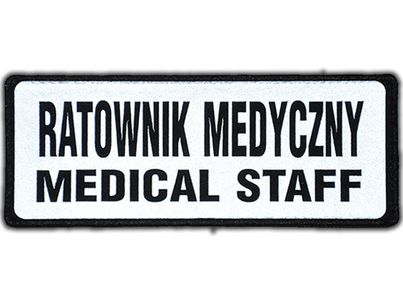 

Emblemat Ratownik Medyczny Medical Staff odblaskow
