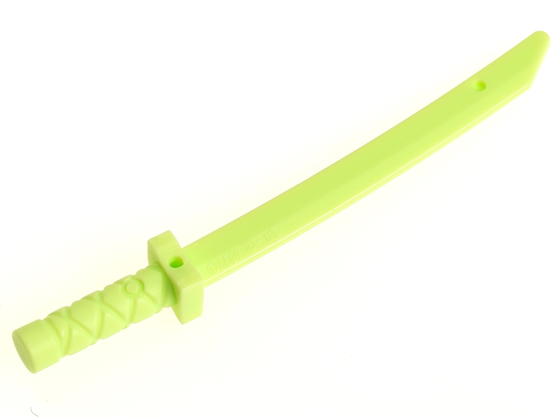 

Lego Ninjago Miecz Shamshir 21459 żółtozielony