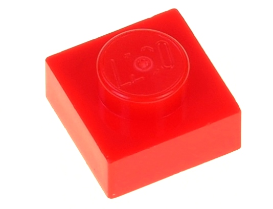 

Lego Płytka zwykła 1x1 3024 czerwona 2 szt.