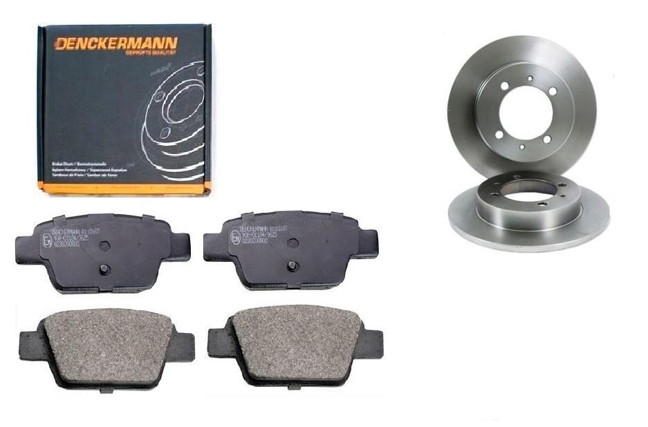 Kotouče Fiat Multipla Zadní 251 mm Sada