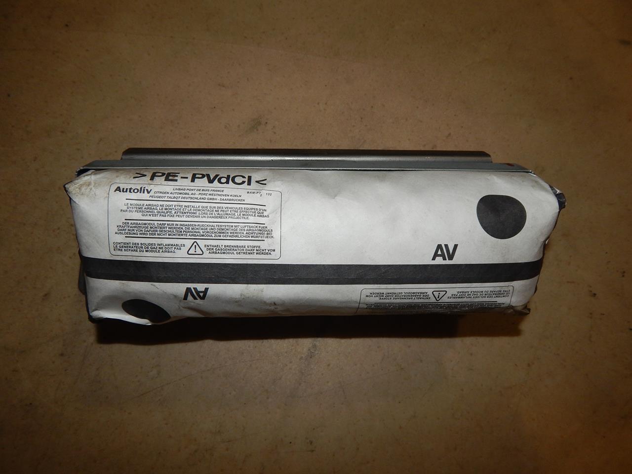 CITROEN XSARA PICASSO PODUSZKA PASAŻERA 9631316180