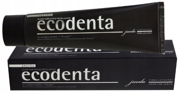 

Ecodenta Wybielająca pasta Extra Black z węglem