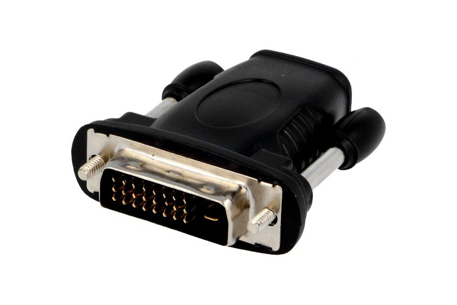 

Goobay Adapter Wtyk DVI-D (24+1) - Gniazdo Hdmi