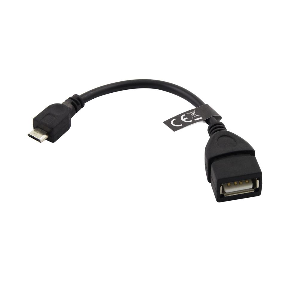 

Mctv Kabel Otg micro Usb -usb A adapter host 10cm