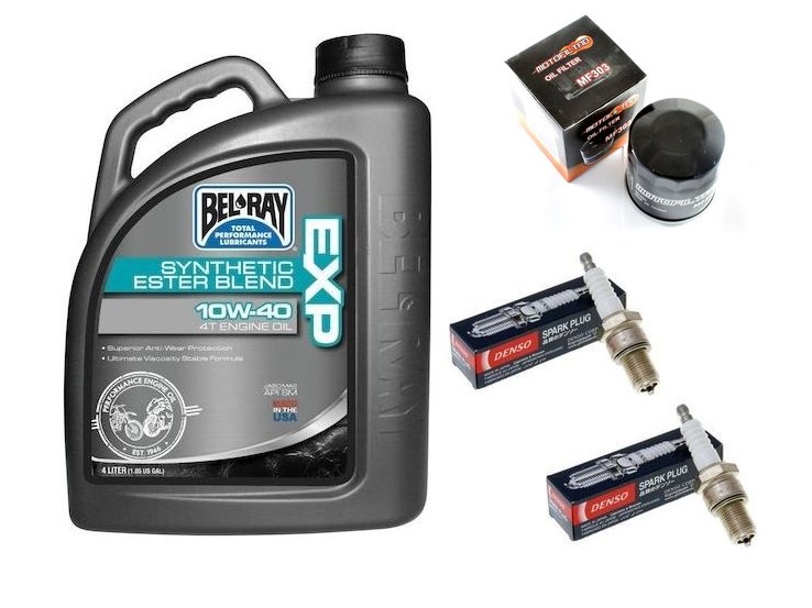 Olej Bel Ray filtr świece XVS 950 Midnightstar