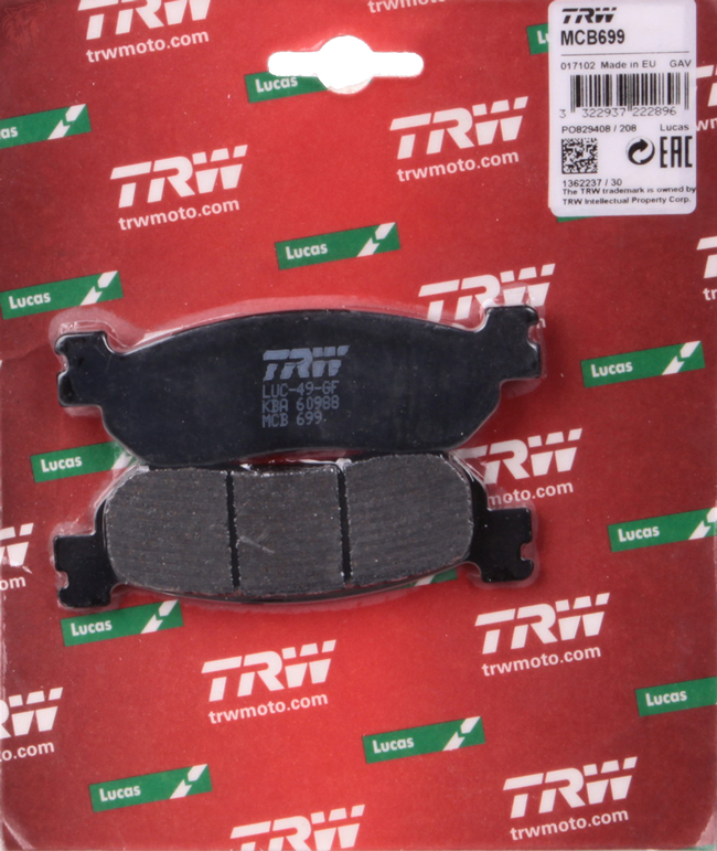 

Klocki hamulcowe Trw MCB699SRM