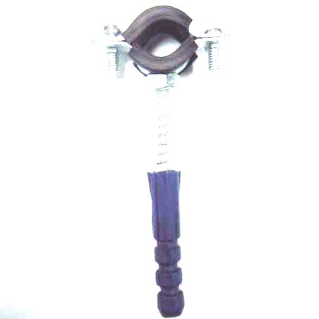 

Uchwyt stalowy z gumą 3/8'' (15-18) pojedyńczy 161