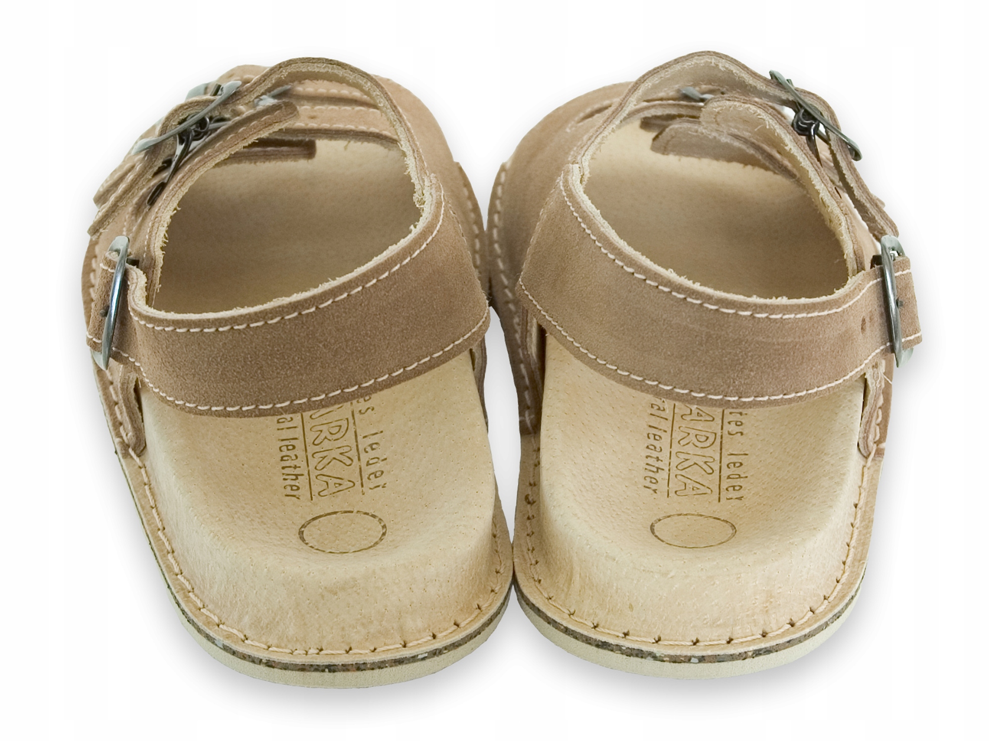 ORYGINALNE SANDAŁY SKÓRZANE FUSBET PRODUCENT NR 46 Rozmiar 46