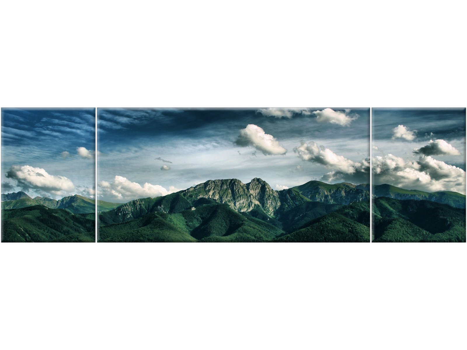 

Tatry Rysy Giewont Góry 170x50 Obraz Tryptyk 3 ele